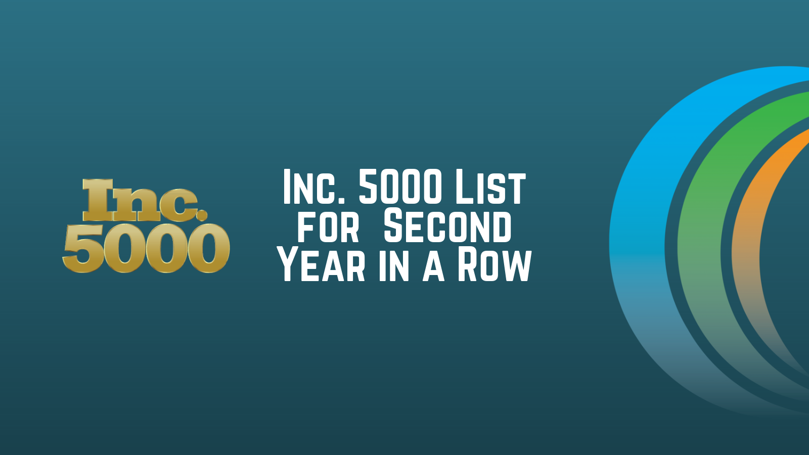 Inc 5000 List For The Second Year
